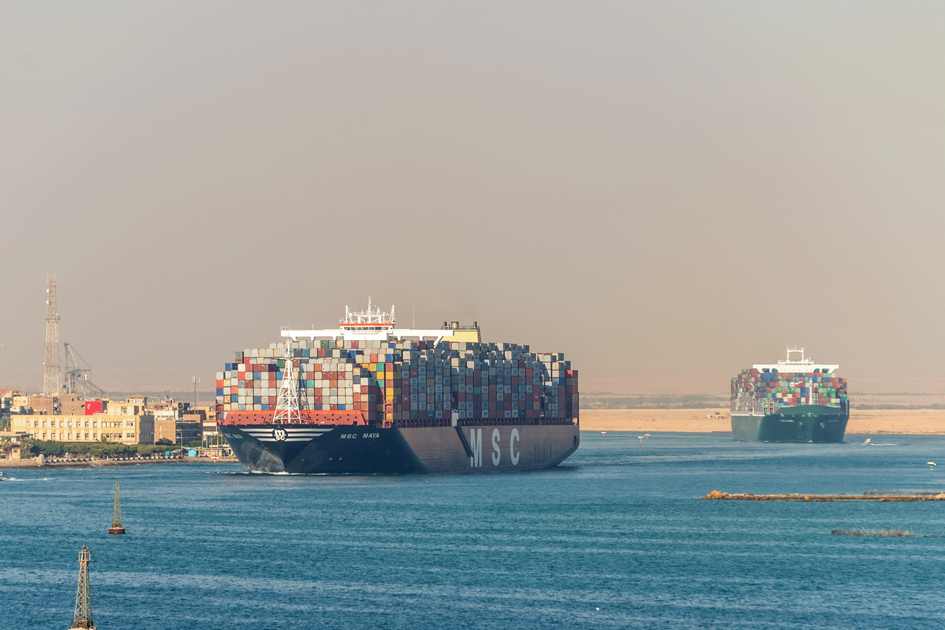 Suez Canal Radar System Upgrade